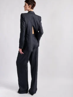 Veste En Twill De Soie Imprimé Rayures Tennis -barbarabui Soldes Magasin barbara bui F1202FRR 55 image 7 00fdfd76 69cf 40d6 b2c1 9389b8ec9713