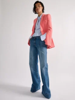 Veste à Manches Zippées En Crêpe Mandarine -barbarabui Soldes Magasin barbara bui F1209EEA 421 image 3 be02c855 0328 4446 9827 2f87784e43e8