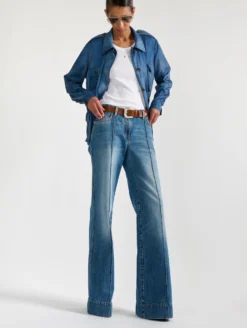 Veste Saharienne à Imprimé Denim -barbarabui Soldes Magasin barbara bui F1251FEL 40 image 3 fc9a62a5 19d8 4800 812b 62765c9a9cd9