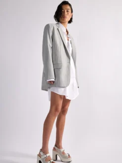 Robe Chemise En Popeline Blanche -barbarabui Soldes Magasin barbara bui F1323DHC 01 image 3 2d36524b cf81 4222 b0c3 b71fe5a67727