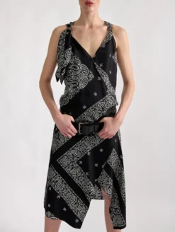 Robe Foulard En Twill De Soie Imprimé Bandana -barbarabui Soldes Magasin barbara bui F1334FRS 1011 image 4 19135e65 c816 4447 b5a3 0ca10c3ce404