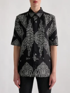 Chemise En Twill De Soie Imprimé Bandana 9 Chemise En Twill De Soie Imprimé Bandana -barbarabui Soldes Magasin barbara bui F1415FRS 1011 additional