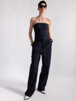 Bustier à Rayures Tennis Marine -barbarabui Soldes Magasin barbara bui F1422FAE 55 image 3 e2d5b2a2 5b1b 4075 a71c 34f6f447efd9