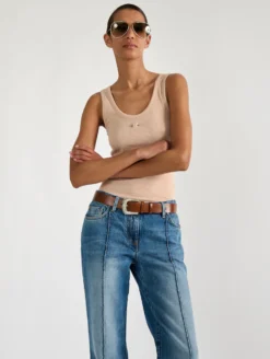 Débardeur En Jersey Cotelé Nude -barbarabui Soldes Magasin barbara bui F1471JMM 04 image 1 3d08f190 0cf7 4650 87cd 02c9a9b9caef