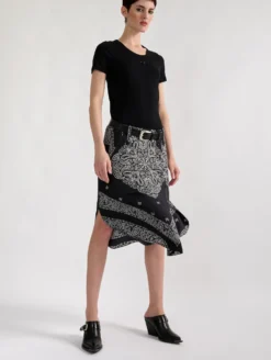 Jupe Foulard En Twill De Soie Imprimé Bandana 10 Jupe Foulard En Twill De Soie Imprimé Bandana -barbarabui Soldes Magasin barbara bui F1511FRS 1011 image 3 7933dc18 c634 4005 a0db 2106892888eb