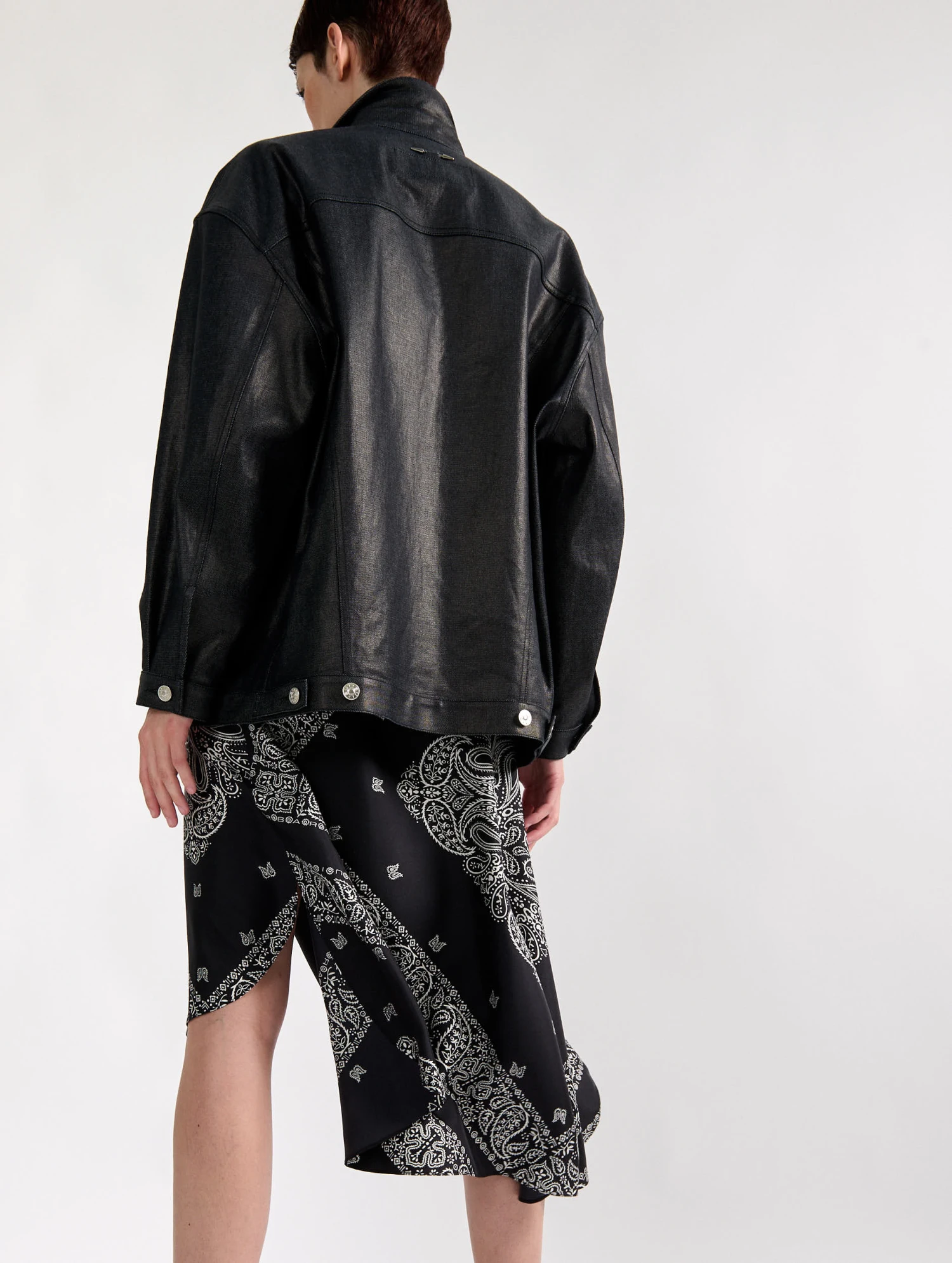 Jupe Foulard En Twill De Soie Imprimé Bandana 7 Jupe Foulard En Twill De Soie Imprimé Bandana – Image 7