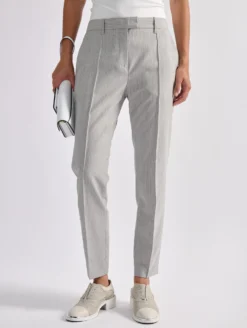 Pantalon Roxy à Fines Rayures Tennis Gris -barbarabui Soldes Magasin barbara bui F1611FAF 41 additional