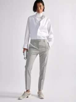 Pantalon Roxy à Fines Rayures Tennis Gris