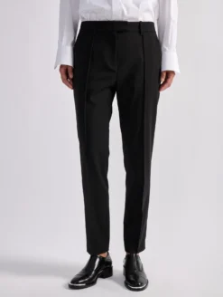 Pantalon Roxy En Toile De Laine Noir -barbarabui Soldes Magasin barbara bui F1611WTE 10 additional