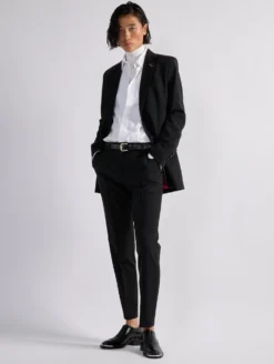 Pantalon Roxy En Toile De Laine Noir -barbarabui Soldes Magasin barbara bui F1611WTE 10 image 3 ce697170 3437 4571 a87e 69f22f00cf4f