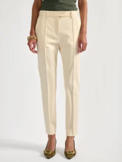 Pantalon Roxy En Gabardine De Coton Stretch Sable -barbarabui Soldes Magasin barbara bui F1614XEA 21 additional