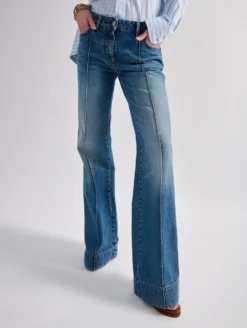 Jean Flare En Denim Bleu 10 Jean Flare En Denim Bleu -barbarabui Soldes Magasin barbara bui F1624FLF 30 additional