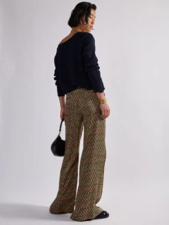 Pantalon à Jambes Larges En Satin Imprimé Samourai -barbarabui Soldes Magasin barbara bui F1631FRQ 2734 image 4 0894eb6b 8602 45aa b80d 419ed1a5fef0