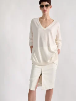 Pull Recto Verso En Maille Ivoire -barbarabui Soldes Magasin barbara bui F4202XXA 11 image 3 d35af17f 26d0 4ce9 95c4 84b669bc8d26