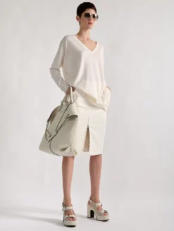 Pull Recto Verso En Maille Ivoire -barbarabui Soldes Magasin barbara bui F4202XXA 11 image 5 ad44155d 2f60 4fce a90d d49b5a9dad2b