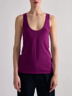 Débardeur En Maille Bougainvillier -barbarabui Soldes Magasin barbara bui F4220LXA 46 additional