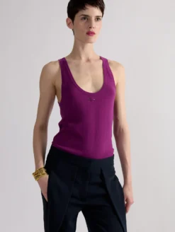 Débardeur En Maille Bougainvillier