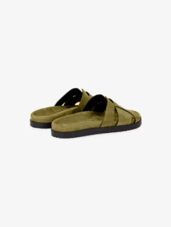 Mules Anatomiques En Daim Tilleul -barbarabui Soldes Magasin barbara bui F5116SCF 17 image 3 ret