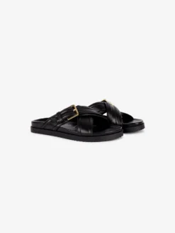 Mules Anatomiques En Cuir Noir -barbarabui Soldes Magasin barbara bui F5120NTB 10 image 2 b94df215 241a 4fb4 811c 1b874f1337d5