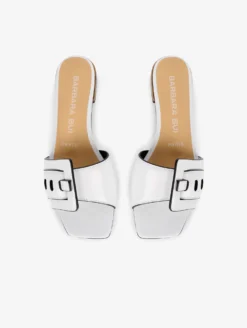 Mules En Cuir Verni Blanc -barbarabui Soldes Magasin barbara bui F5215NBC 01 image 5 597b9fce 913b 4871 984f c1d36335933d