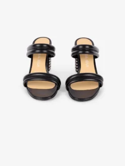 Sandales En Cuir Noir Et Talon Clouté Nickel -barbarabui Soldes Magasin barbara bui F5247NTB 10 image 4 91e7d2d8 f986 44d9 bae4 eed389e6551b