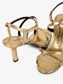 Sandales En Cuir Métallisé Or -barbarabui Soldes Magasin barbara bui F5317NLA 60 image 5 fe177947 00cd 4747 89ef 1fbf3fb3d726