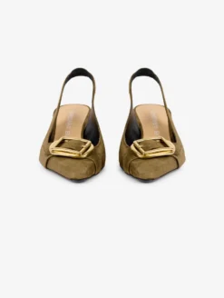 Decolletés Dos Ouvert En Daim Olive -barbarabui Soldes Magasin barbara bui F5335SCF 37 image 4 7e8a85b1 fe35 4455 a0b8 e3a13f7157c0