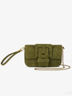 Petit Sac "Like Me" En Daim Croco Olive -barbarabui Soldes Magasin barbara bui F6622NABC 37 image 2 8d3f34d8 6e7a 4227 9c7c e74a5e8edacc
