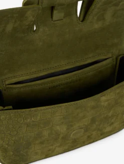 Petit Sac "Like Me" En Daim Croco Olive -barbarabui Soldes Magasin barbara bui F6622NABC 37 image 5 267e0096 22da 46d0 93b8 ba78d3ae75d1