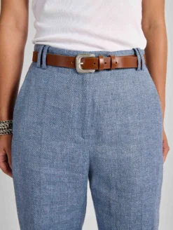 Ceinture Fine En Cuir Cognac -barbarabui Soldes Magasin barbara bui F6908SVF 28 image 3 05c4b080 83dc 48bd 9430 bda3ff64e148