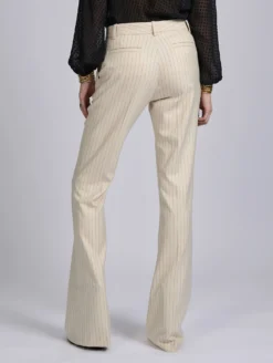 Pantalon Bootleg à Rayures Tennis Crème Et Cuivre -barbarabui Soldes Magasin barbara bui G1617GEJ 21 image 2 9517249c 1434 4650 9eb4 02974d6ccf9f