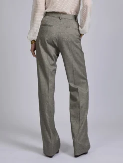 Pantalon Taille Haute à Micro Chevrons Gris -barbarabui Soldes Magasin barbara bui G1626GEF 51 image 3 5c7b1858 327f 4e47 8237 932cac42d15c