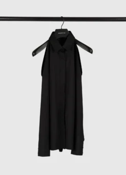 Chemise à épaules Dénudées En Popeline De Coton -barbarabui Soldes Magasin x1407ghp 10 additional 3