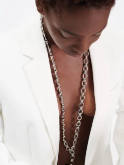 Veste De Costume En Crêpe Coupe Boyfriend -barbarabui Soldes Magasin z1221eea 11 additional 2